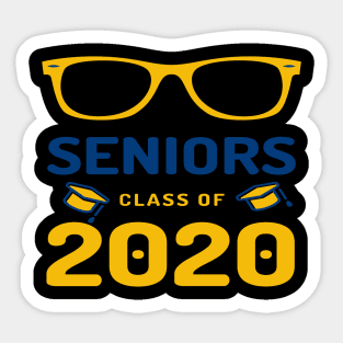 Seniors 2020 The One Where They were Quarantined Social Distancing T-Shirt Sticker